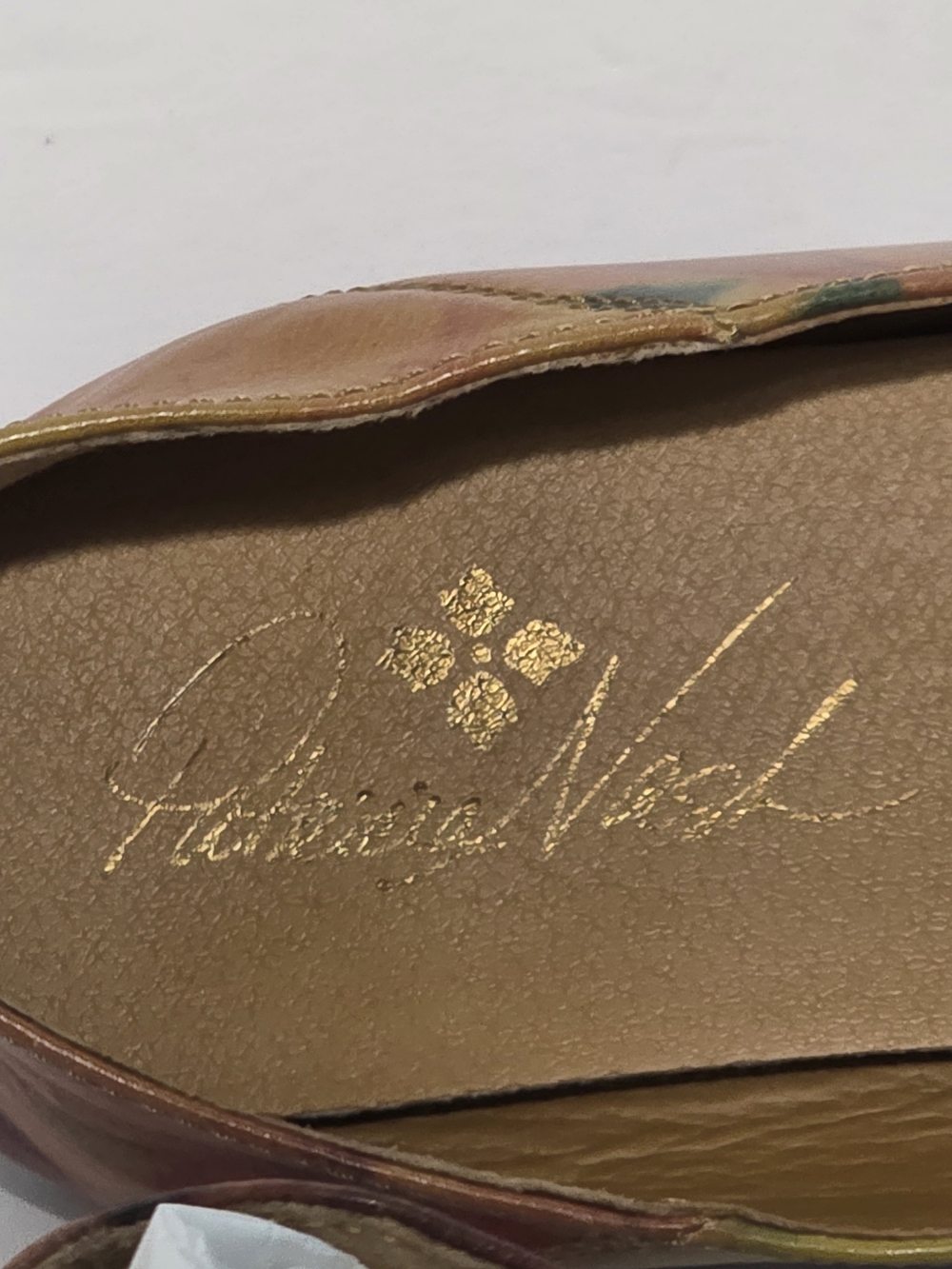 Patricia Nash Multicolor Leather Moccasin Loafers - Picture 7 of 9